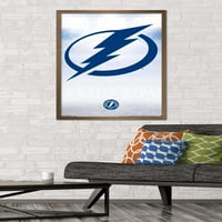 Zidni poster s logotipom Lightning u zaljevu Tampa, 22.375 34