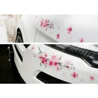 Ružičasta cvjetanja cvjeta vinil automobila naljepnica automatska naljepnica vjetrobranskog stakla Windo odbojnik