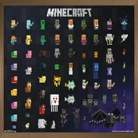 Minecraft-Sprites 2. Plakat na zidu, 14.725 22.375