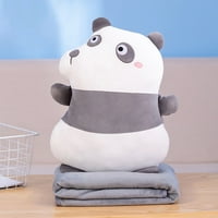 Set mekana lutka za životinje s dekom Panda patka slon rak labud lutka plišane igračke mekani kauč ukras slatka