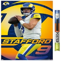 Zidni poster Los Angeles Rams-Matej Stafford, 14.725 22.375