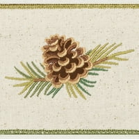 3-dijelni set ručnika ukrašen prirodnim turskim pamukom, 27 54