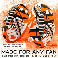 Franklin Sports NFL Cincinnati Bengals Football - MINI MINI FOOTR - 8.5 - Jednostavna tekstura za hvatanje