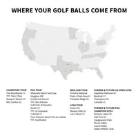 Bridgestone Golf B330R golf kuglice, žuti, rabljeni, kvaliteta metvice, pakiranje