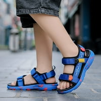 Sandale za dječake Modne lagane mekane cipele za plažu sa slatkim mekim potplatom u plavoj boji od 15,5 do 16