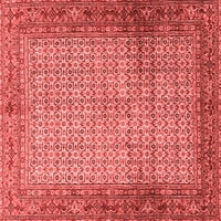 Tradicionalni pravokutni perzijski tepisi u crvenoj boji za prostore tvrtke, 2' 4'