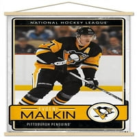 Zidni poster Pittsburgh Penguins-Eugene Malkin s gumbima, 22.375 34