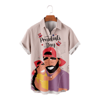 Muška majica za Dan očeva, super cool ljetna košulja s atraktivnim animiranim printom za odrasle, za sport i putovanja
