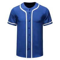 Huachen muškarci bejzbol košulja s košuljama s košulja