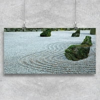 Zen Garden Rocks. Poster slika iz