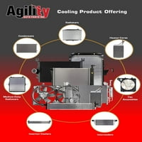 Agility Auto dijelovi radijator za Ford specifične modele