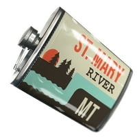 Flask USA Rivers St. Mary River - Montana