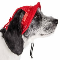 About UV zaštita Podesiva modna kapa za pse s mrežastim obodom