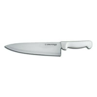 Kuhinjski nož 10 širok bijeli s PP ručkom