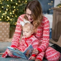 Božićni odgovarajući obiteljska pidžama odjeća za odmor odgovarajućim odijelima sets pjs žene muškarci
