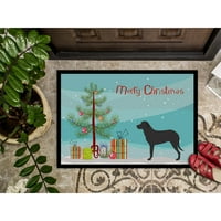 > 8508 $ Mallorca Sheepdog Božićna prostirka za vrata, unutarnja ili vanjska prostirka za dobrodošlicu