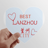 En City Guizhou potpisati Art Deco Fashion Heart Vinil naljepnica naljepnica za bočicu za bicikle