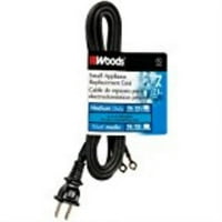 Woods Foot HPN kabel za nepolarizirane uređaje, 7 ', crni