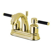 Kingston Brass FB5612DL in. Centreset Slavina za kupaonicu, polirani mesing