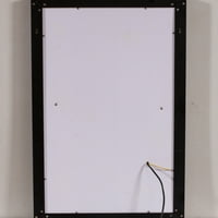 LED zidno ogledalo za kupaonicu s visokom svjetlosnom snagom + Odvojena kontrola protiv magle