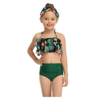 Tking Fashion Women Swimsoits Hot Style Roditelj-Child kupaći kostim s kostim kostim kostija visokog struka za