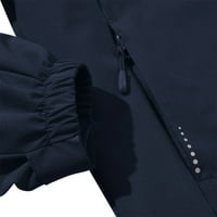 Kišna jakna velike veličine za žene i muškarce Vodootporna kišna jakna s kapuljačom na otvorenom vjetrovka jesenska