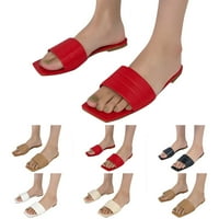 Modne ženske sandale za odrasle, veličina, sandale za žene, novo ljeto, Jednostavan jednobojni uzorak, ženske