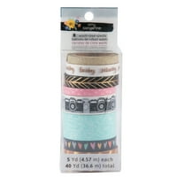 AC Amy Tangerine Shine on Washi set - zanatske potrepštine -