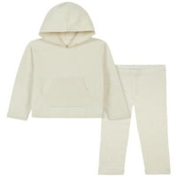 Moderni trenuci Gerber Baby & Toddler Boys ili Girls Unise džemper pleteni hoodie i aktivne hlače, odjeća