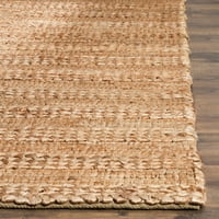 Pleteni tepih od prirodnih vlakana, prirodni, 3' 5'