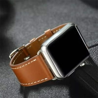 Kožni remen koji je kompatibilan sa браслетом Apple Watch Band Pribor Narukvica Correa iWatch Series SE 4