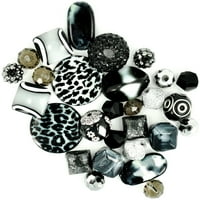 Jesse James Brand Inspiration Royal Charm, labave perle, plastike, crne, svaka