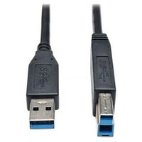 Tripp Lite U322-010-BK USB 3. Kabel uređaja je crni, noga