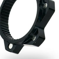 Adapter za disk kočnice od aluminijske legure za pretvorbu Glavčine u crnoj boji