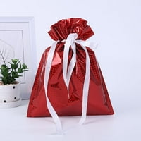 Yohome božićne poklon vrećice božićne vrećice za omotavanje božićnih slatkiša torbe božićne zabave