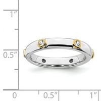 Dijamantni prsten veličine: 5; za odrasle i tinejdžere; za žene i muškarce