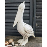 3. Pelikan sa skulpturom hrđe