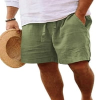 GRIANLOOK MUŠKI LJETNI KRATKI Hlače srednji struk kratke hlače na plaži s natpisima casual dno solidne boje muške