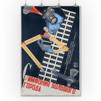 Simfonia Bolshogo Goroda Poster Rusija C