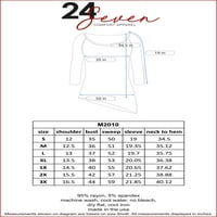 24sena udobna odjeća asimetrična tri četvrtine rukava za majčinstvo tunika