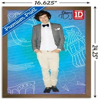 One Direction - Harry Styles - poster pop zida, 14.725 22.375