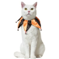 Rubies za kućne ljubimce Boutique kućni ljubimci Halloween Kostim dodatak narančastim Jester ovratniku za psa