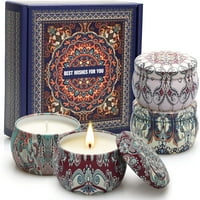 Mirisne svijeće za žene 4 oz aromaterapijske svijeće Darovi za ublažavanje stresa