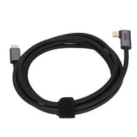 Kabel za prijenos podataka Tip C Elbow, 8K pri 60 Hz, Type C-Type C za brzo punjenje u punoj brzini 100 W, USB