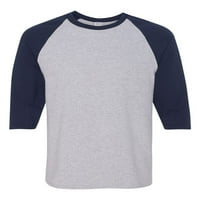 2-Muške majice za Bejzbol s rukavima od raglana, veličine do 3 inča