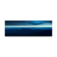 Zaštitni znak likovna umjetnost 'Misty Mountains vi' platno umjetnost Jamesa McLoughlina