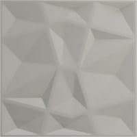 Ekena Millwork 5 8 W 5 8 H Niobe Endurawall Dekorativna 3D zidna ploča, Univerzalni biserni metalni morska magla