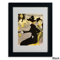 Zaštitni znak likovna umjetnost Divan japonais Canvas Art by Henri Toulouse-Lautrec, drveni okvir