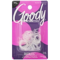 Goody Classics Elastična kosa, polibari čisti, CT