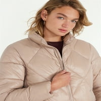 Ženska kratka prošivena donja jakna od donjeg dijela, veličine od 3 inča